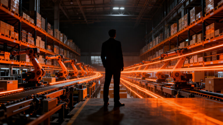 Albert Sánchez, nuevo director de Swisslog España, liderando la transformación hacia la automatización logística y robótica industrial.