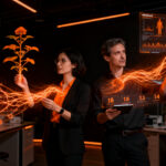 Emprendedores colaborando en incubadoras de healthtech y agrotech impulsadas por el Tec de Monterrey en Latinoamérica.