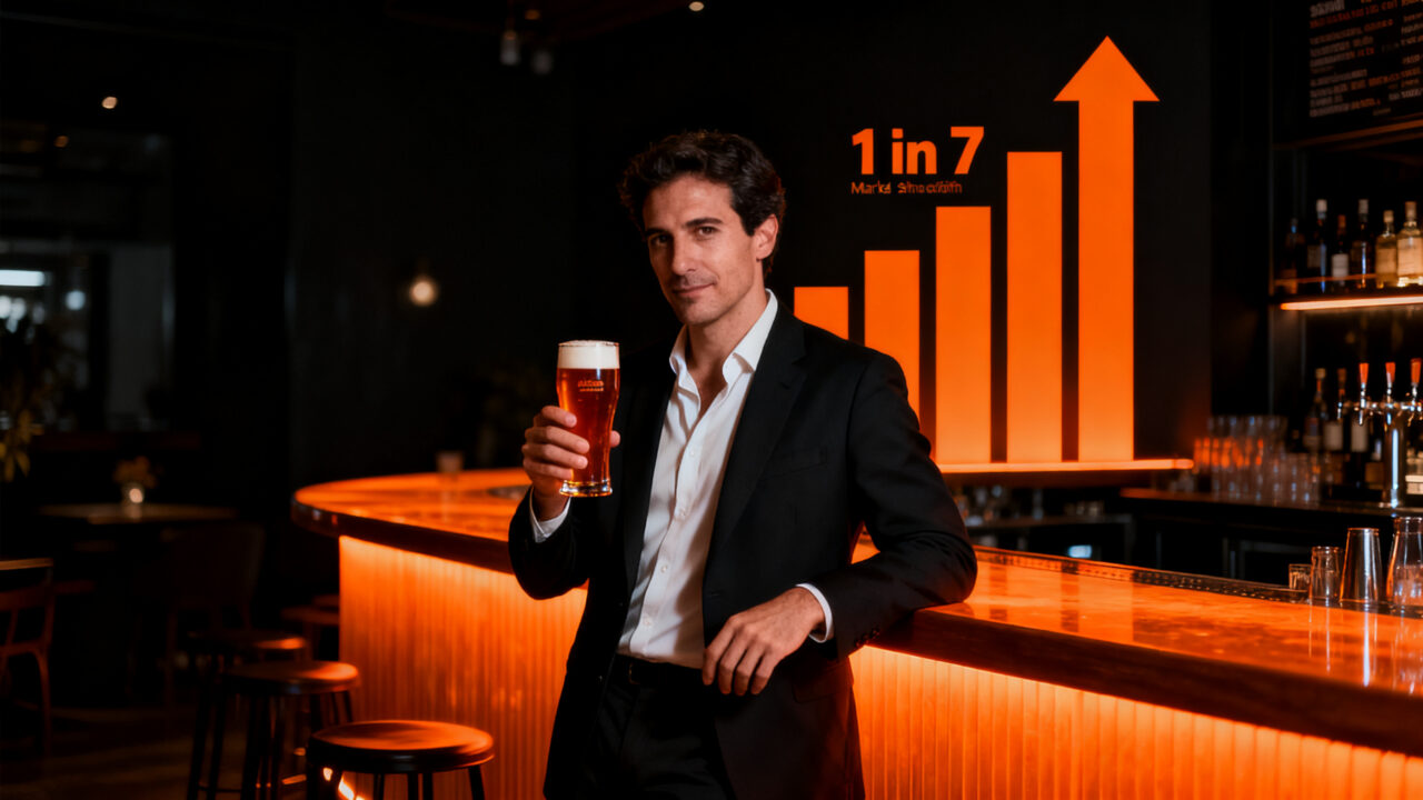 Tendencias de consumo de cerveza sin alcohol en España, destacando el crecimiento del mercado cervecero frente a Europa.