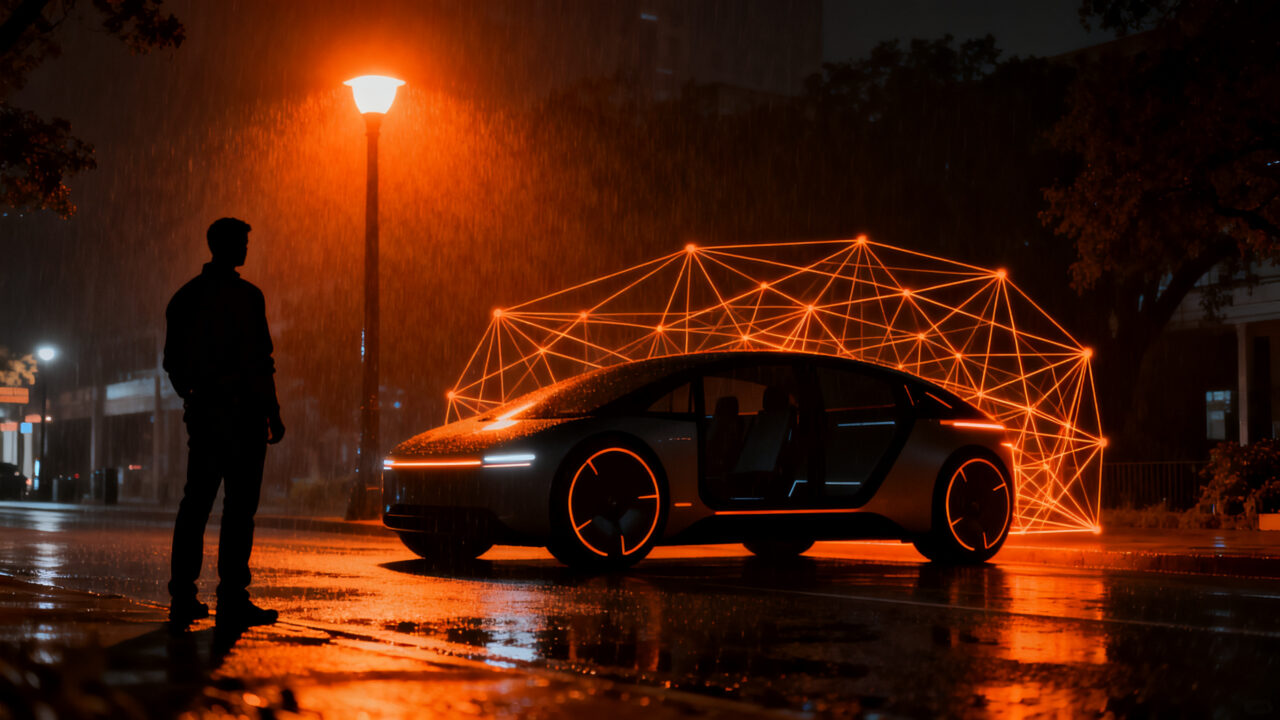 Tesla Cybercab en Austin, investigado por la NHTSA, marcando un punto de inflexión en la movilidad autónoma.