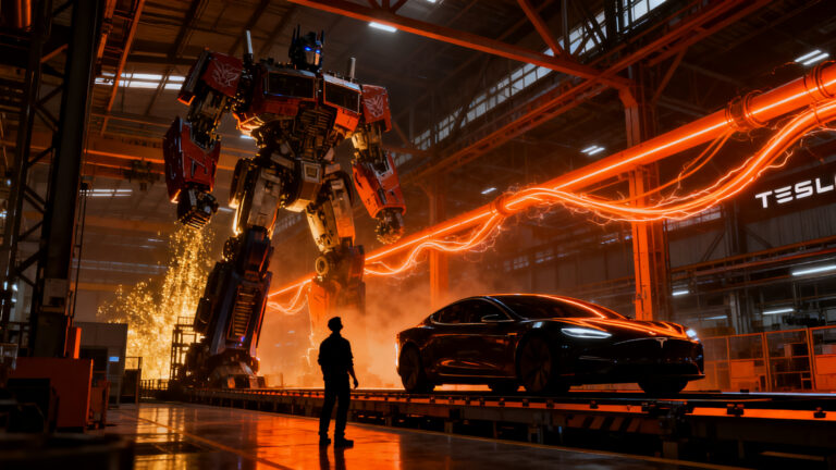 Tesla obtiene financiamiento masivo para Cybercab y Optimus, impulsando la próxima era de la manufactura robótica y autónoma.