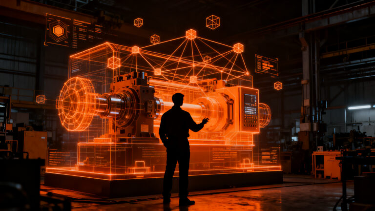 Transferencia tecnológica de Industria 4.0 mediante gemelos digitales y IIoT en pymes industriales.