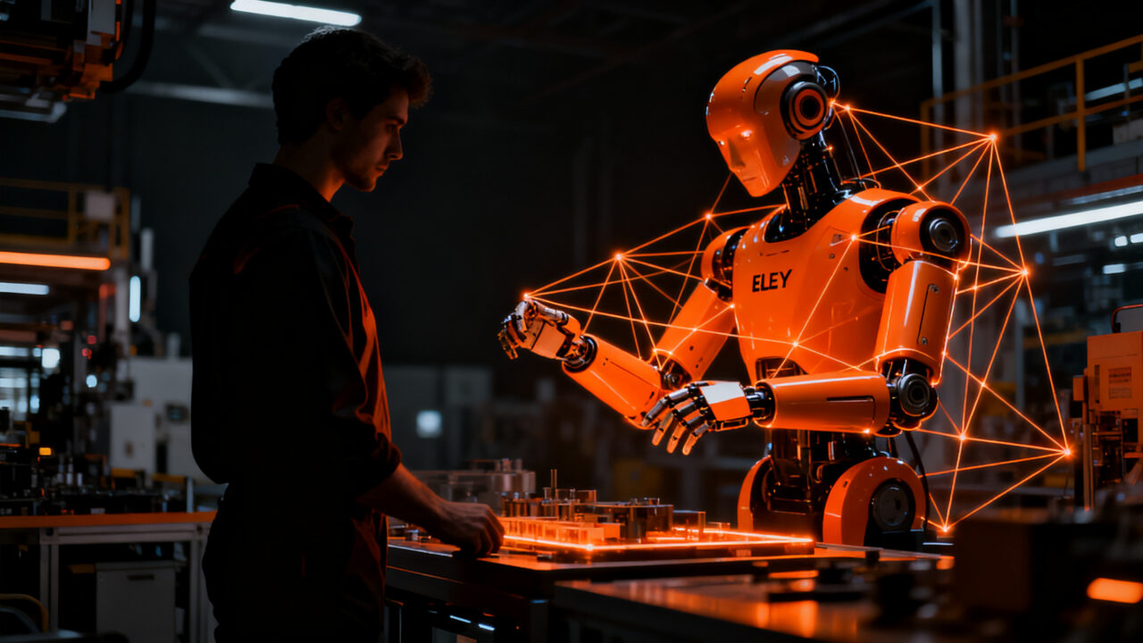 Inversión de Toyota en robots humanoides ELEY para la automatización de la industria 4.0 y manufactura inteligente.