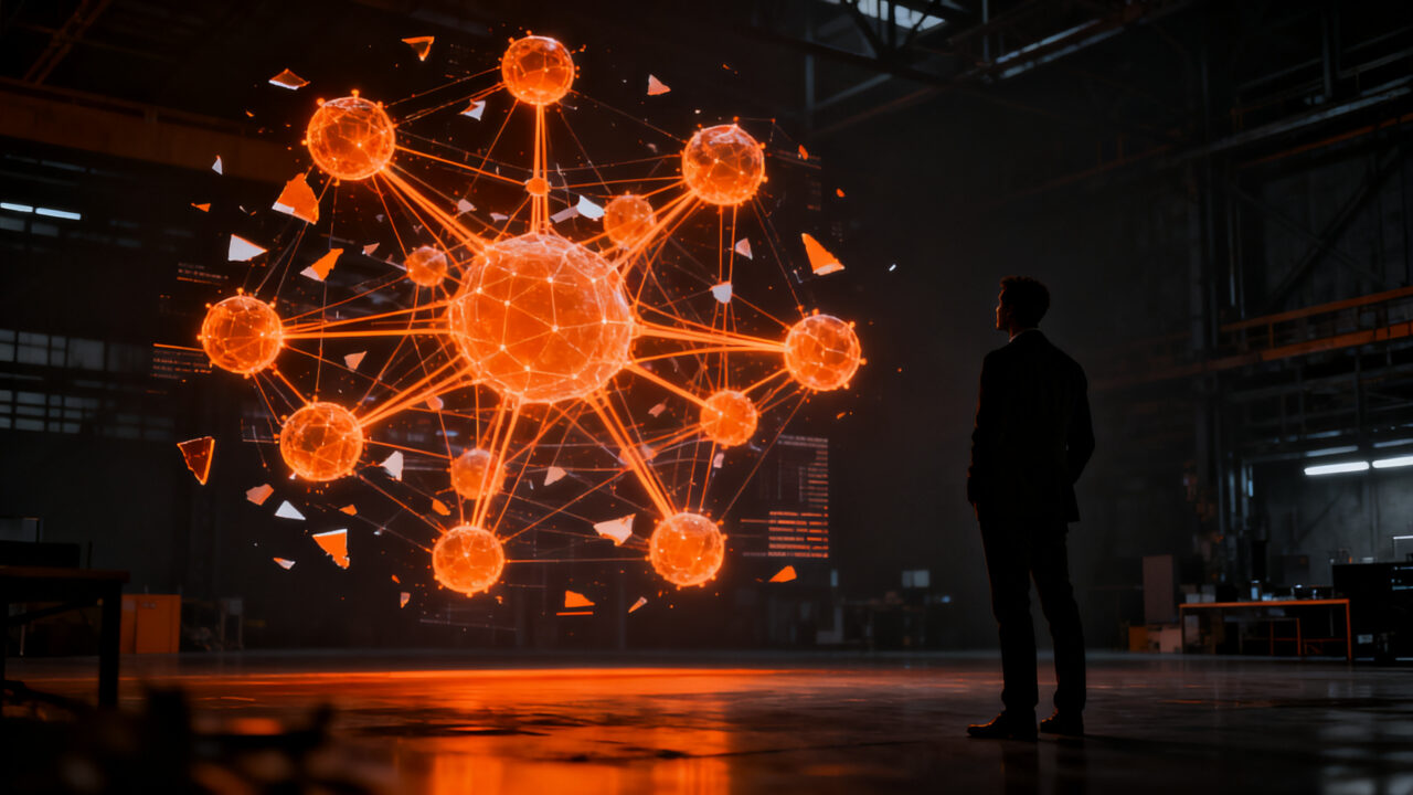 Empresario analizando brecha de adopción de inteligencia artificial en el mercado tecnológico mexicano.