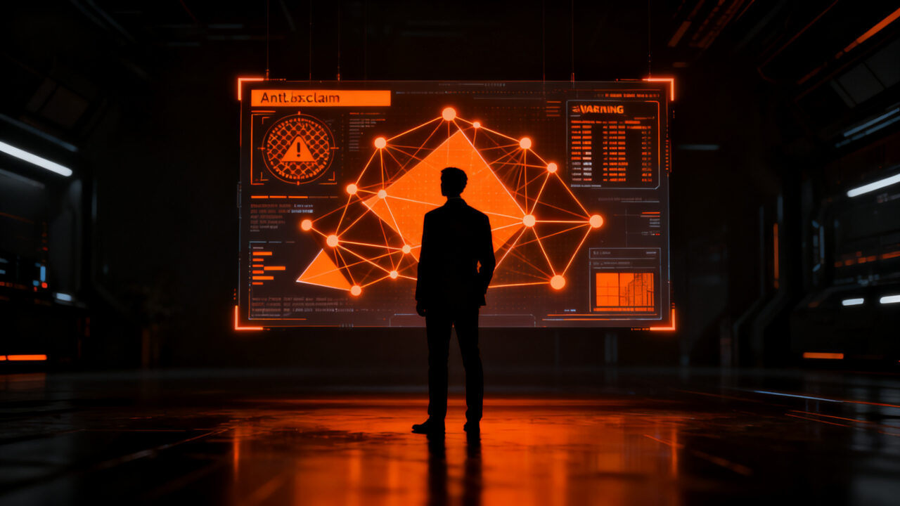 Usuario analizando enlaces sospechosos en una plataforma de seguridad digital contra fraudes en LATAM.