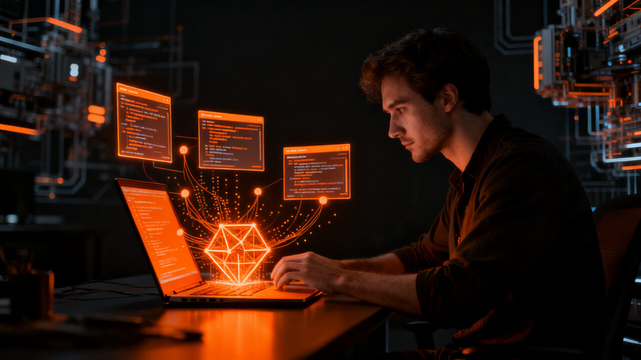 Desarrollador utilizando trynix.dev para ejecutar paquetes de Nix directamente en el navegador mediante WebAssembly.