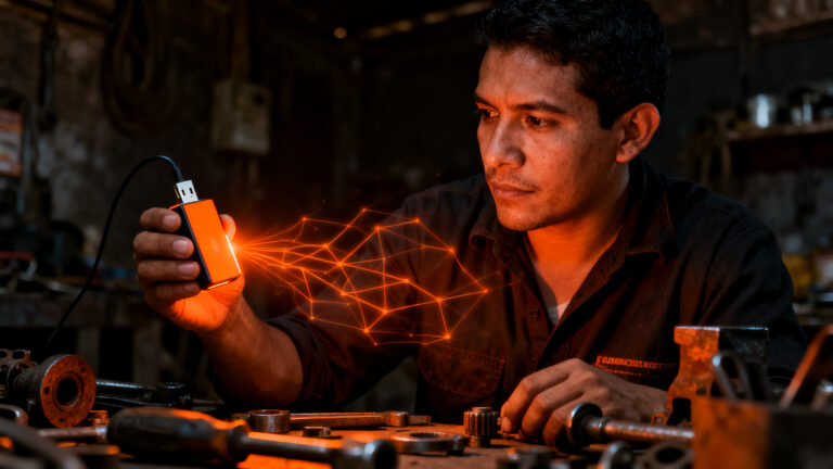 Mecánico colombiano desarrolla IA offline en una USB para cerrar la brecha digital en zonas rurales de Latinoamérica.
