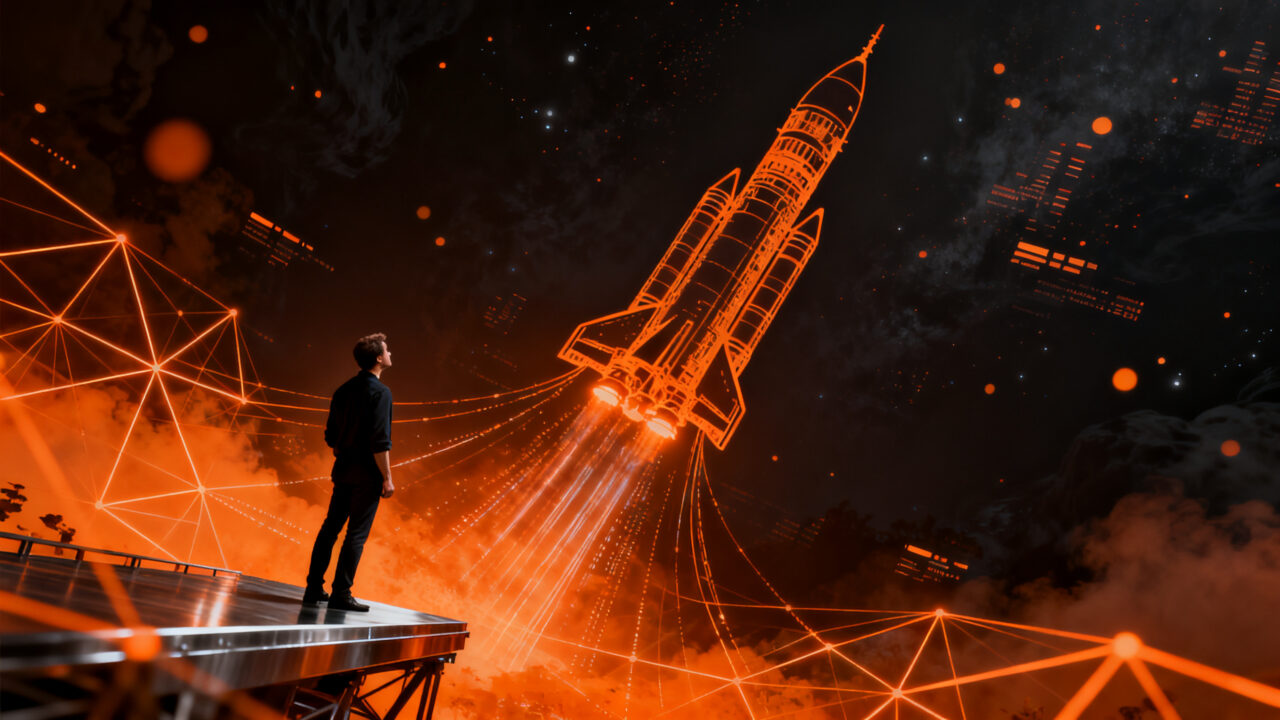 Inversión en deep tech y moonshots por venture capital en Silicon Valley, representando la nueva era de innovación tecnológica.