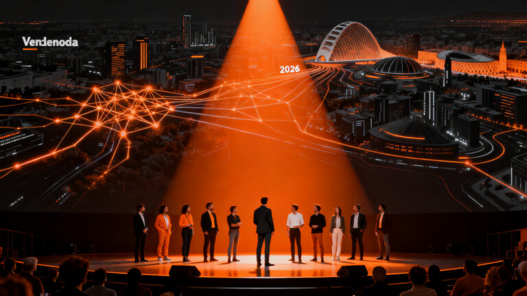 Finalistas de la competición VDS 2026 en Valencia, representando la innovación en startups de IA, salud y sostenibilidad.