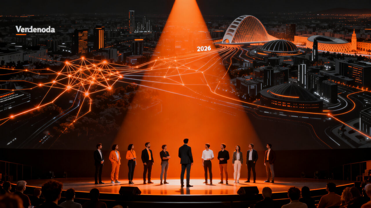 Finalistas de la competición VDS 2026 en Valencia, representando la innovación en startups de IA, salud y sostenibilidad.