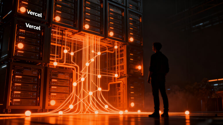 Infraestructura tecnológica de Vercel con tarifa plana para escalar startups SaaS, optimizando costos y rendimiento CDN.