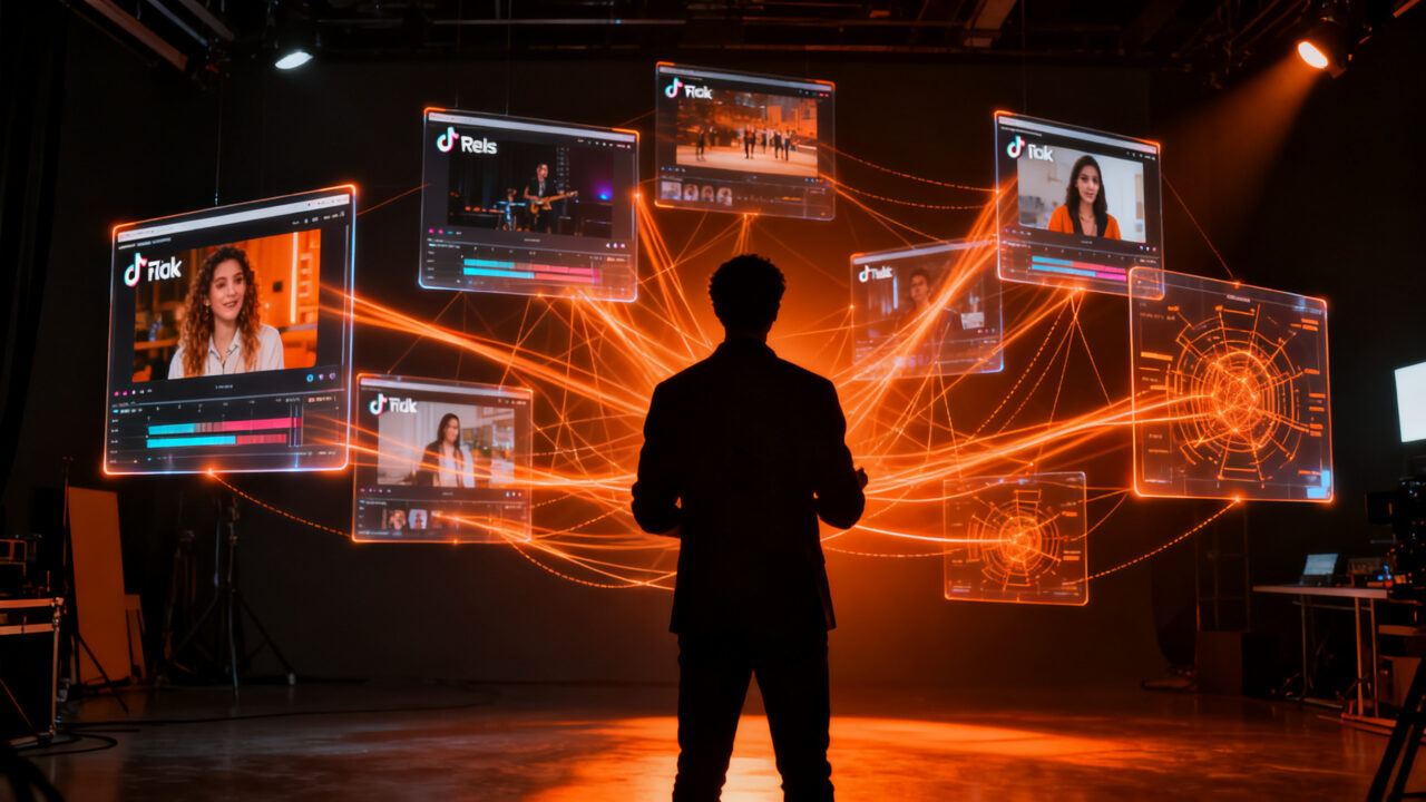 Estrategias de video UGC con inteligencia artificial para marcas en LATAM utilizando Vmake Labs en TikTok y Reels.