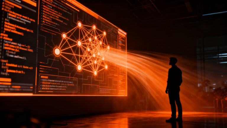 Ingeniero de IA trabajando con agentes de código en la cumbre AI Engineer CODE 2026.