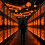 Ingeniero optimizando clusters GPU mediante un nuevo sistema de scheduling para mayor eficiencia en investigación de IA.