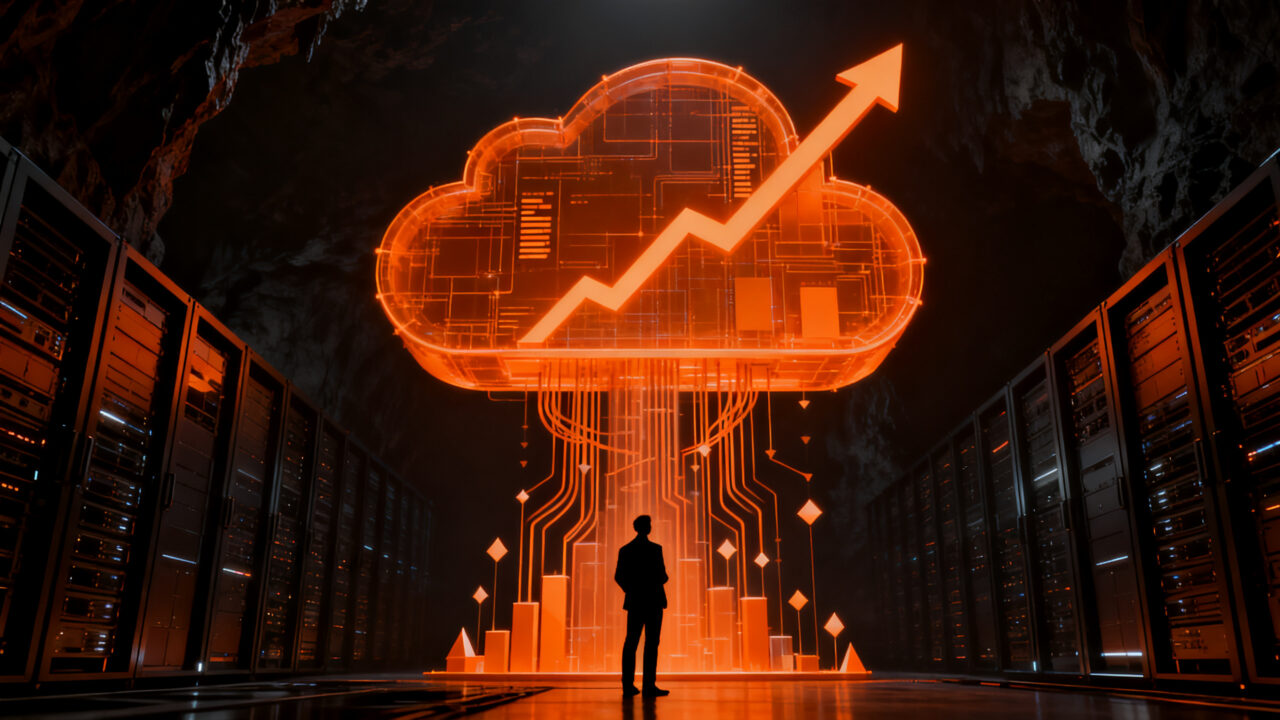 Análisis de inversión en Alphabet y Google Cloud tras la caída bursátil, representando los retos financieros del capex en IA.