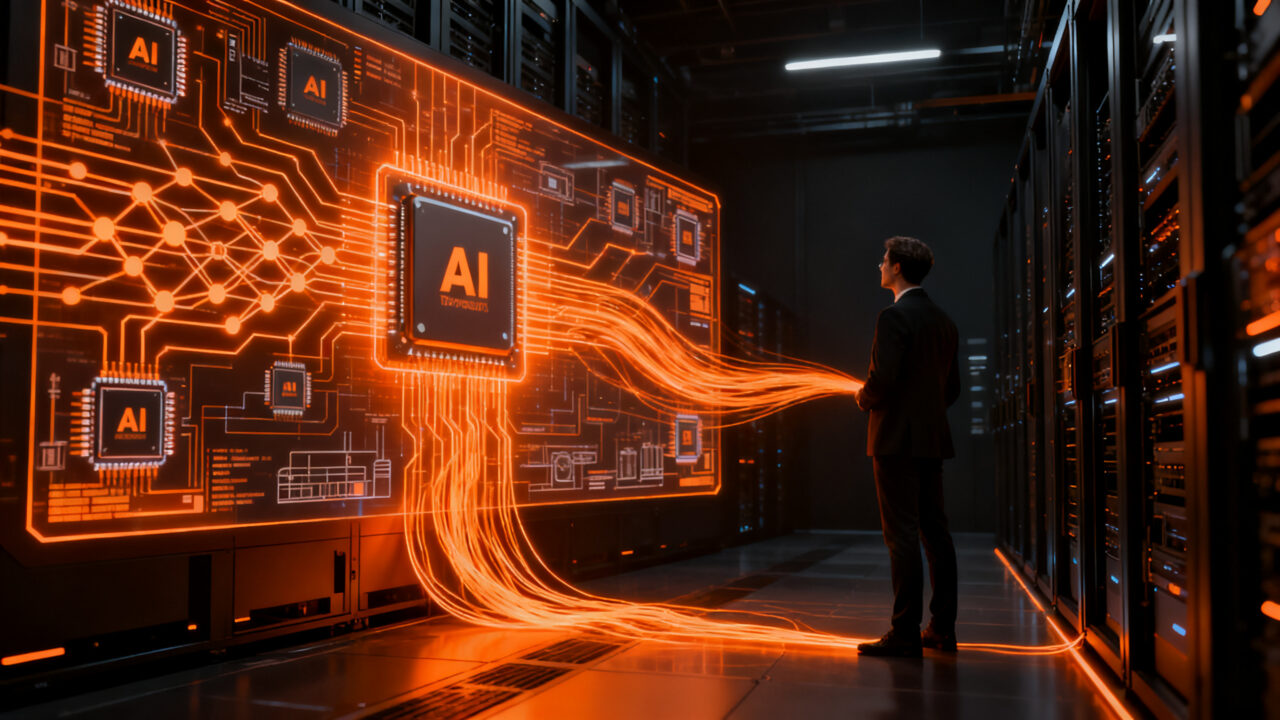 Adquisición de startup de IA por Amazon, impacto en la infraestructura de chips y eficiencia de inferencia.