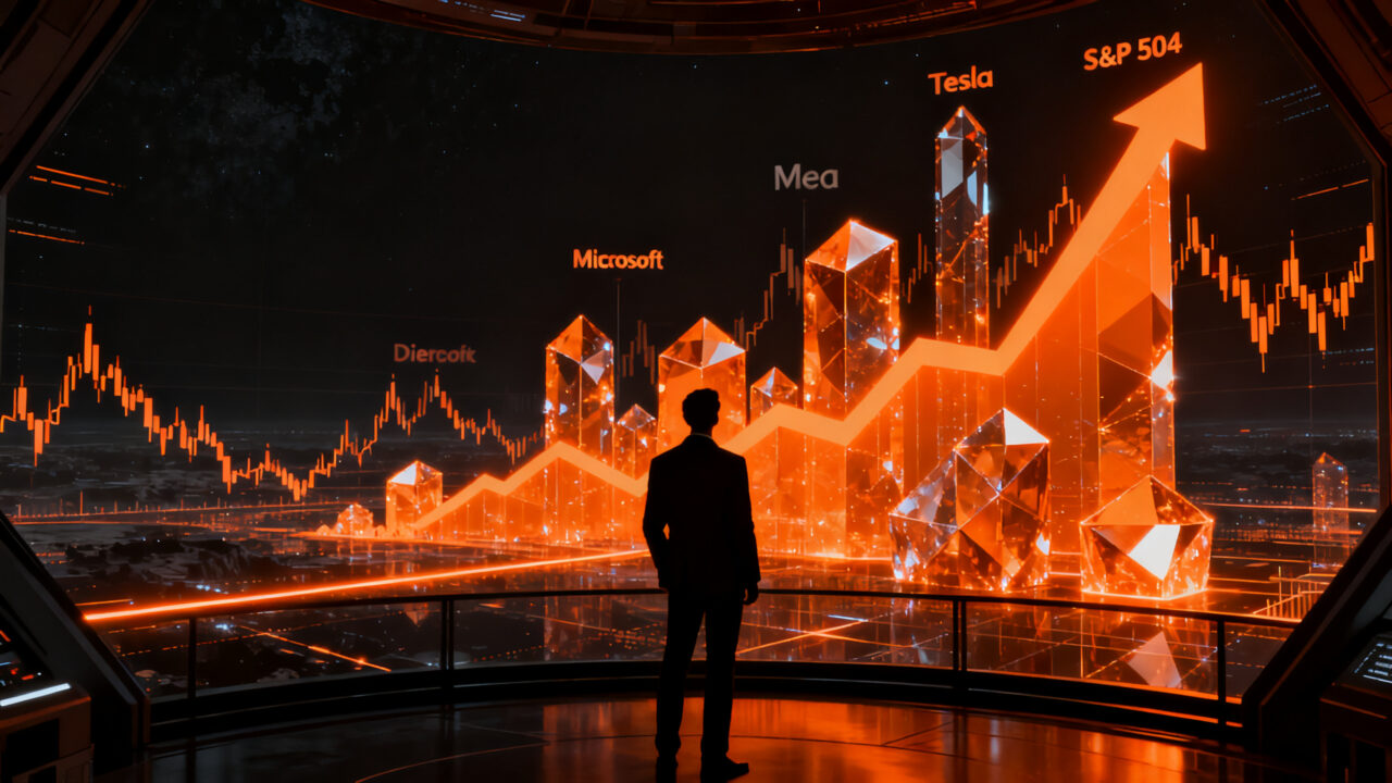 Análisis del rendimiento de acciones tecnológicas en Wall Street durante el Q3 2026, destacando la volatilidad y el crecimiento de empresas líderes.