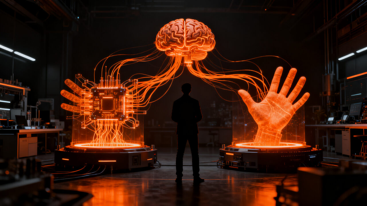 Arquitectura de agentes de IA: cerebro y manos separados para mayor eficiencia operativa en startups.