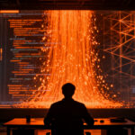 Ingeniero trabajando en una infraestructura de desarrollo masiva de Anthropic con el nuevo sistema Scion, optimizando miles de merges diarios.