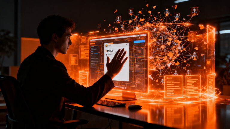 Privacidad y seguridad en macOS: usuario protegiendo archivos frente a agentes de IA con controles de acceso estrictos.