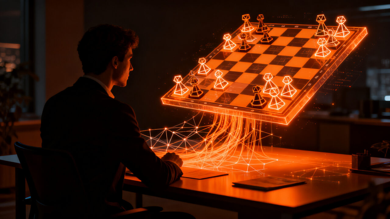 IA Ataraxos venciendo a campeón mundial de Stratego mediante aprendizaje por refuerzo y eficiencia computacional.