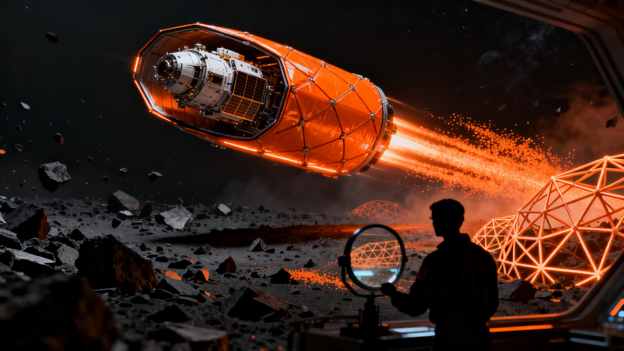 La startup Atomic-6 prueba su innovadora Space Armor en órbita para proteger satélites contra basura espacial.