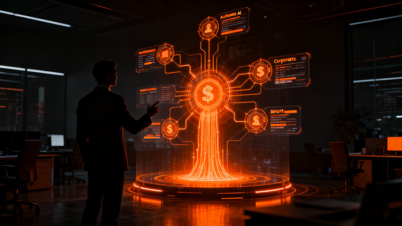 Agentes de inteligencia artificial automatizando procesos corporativos tras ronda de inversión Serie A de Avante.