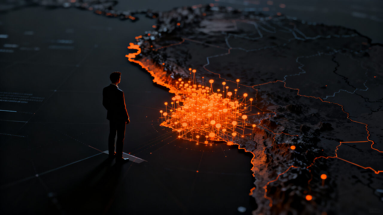 Impacto de la inteligencia artificial en el posicionamiento SEO y la visibilidad comercial de empresas regionales chilenas frente a Santiago.