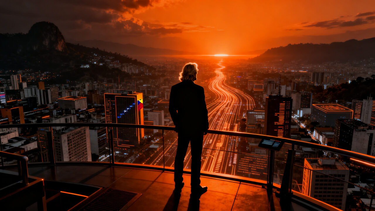 Richard Branson analizando el panorama de inversión extranjera y seguridad jurídica en Venezuela para el ecosistema startup.