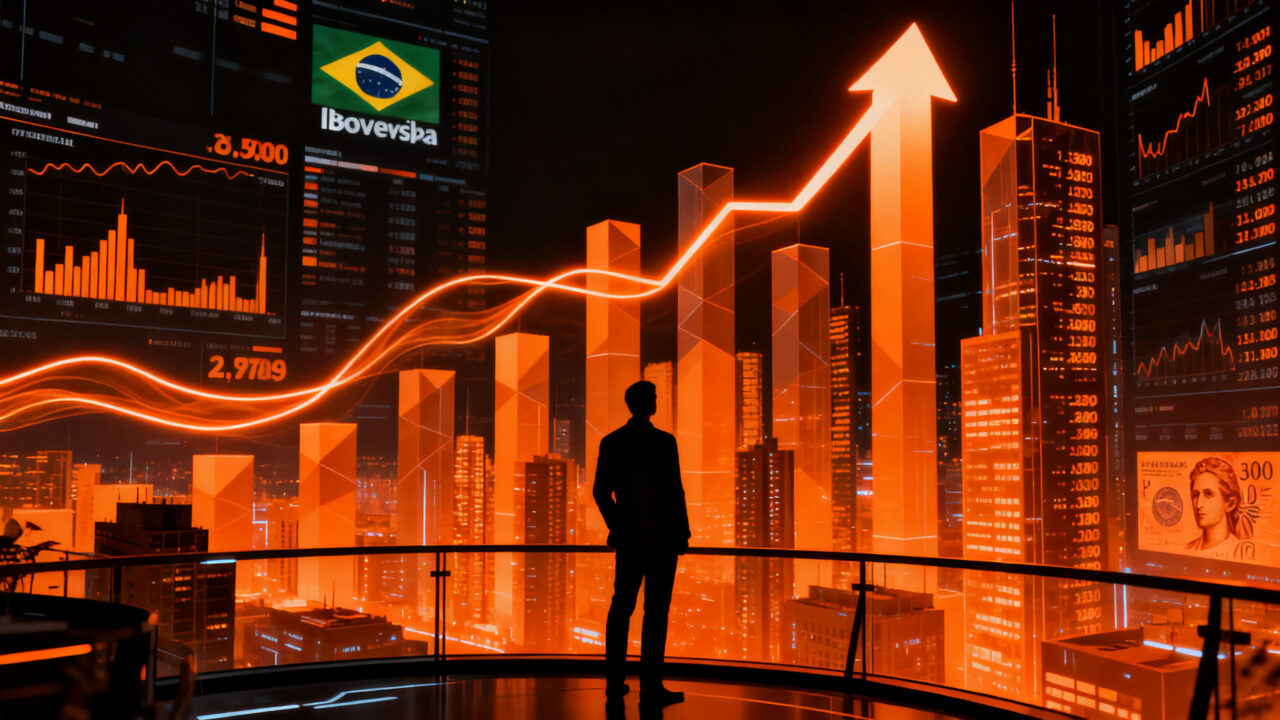 Mercados financieros de Brasil: Análisis del Ibovespa y el real tras las elecciones, mostrando volatilidad y tendencia económica.