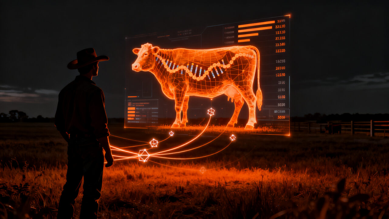 Startup agtech Bulltrack: uso de análisis genómicos y datos para optimizar la selección genética en la ganadería argentina.