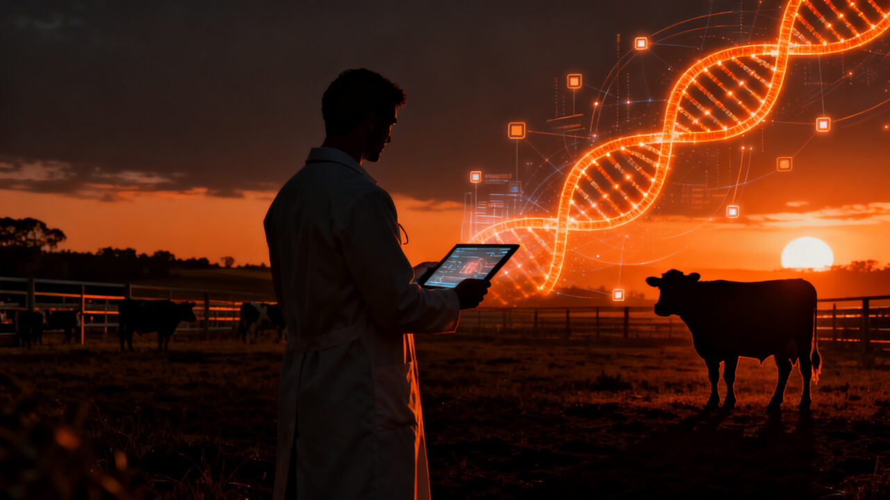 Innovación en genética bovina: startup agtech Bulltrack analiza ganado para mejorar la producción ganadera en LATAM.