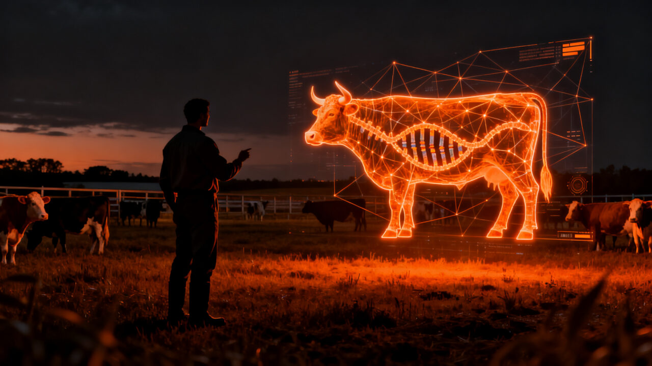 Startup argentina Bulltrack utiliza IA y genómica para optimizar la selección de ganado bovino en la industria agrotech.