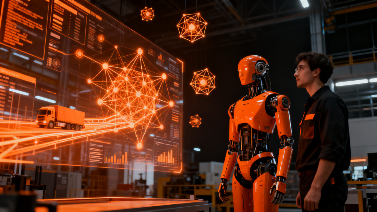 Encuentro Industria 4.0 en Burgos sobre robótica industrial, inteligencia artificial y computación cuántica aplicada a la logística.