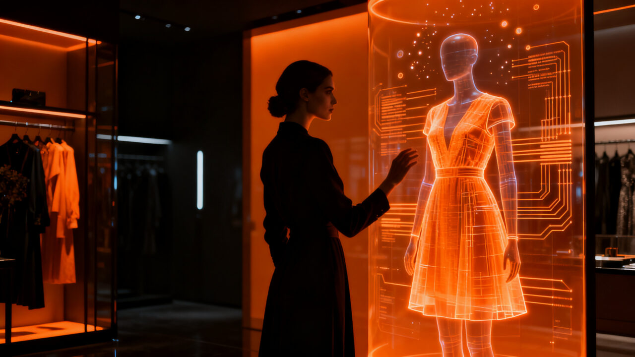 Probador virtual con IA ayudando a reducir devoluciones en moda y optimizando la logística en e-commerce.