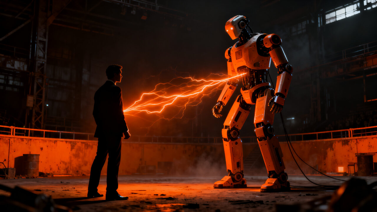 Regulación de peleas entre humanos y robots tras la orden de cese a REK por la comisión de California.