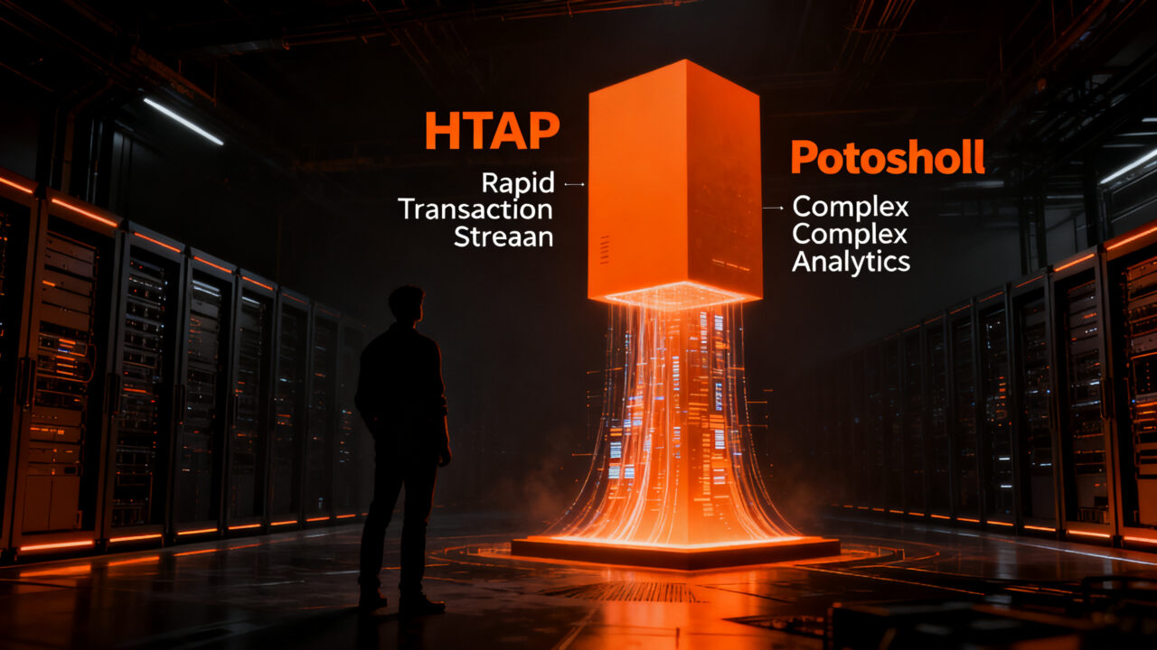 Arquitectura de datos unificada de CedarDB, optimizando transacciones y analítica en un ecosistema PostgreSQL.
