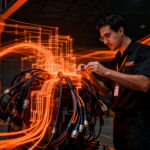 Representación de manufactura de arneses eléctricos y proveeduría automotriz para Expo Wiretech 2026 en Chihuahua.