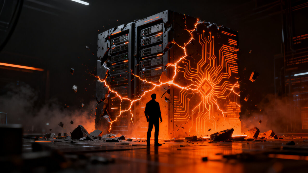 Ciberseguridad y vulnerabilidades en infraestructuras digitales, atacadas por agentes de IA en el contexto de las recientes caídas de GitLab y PHP.