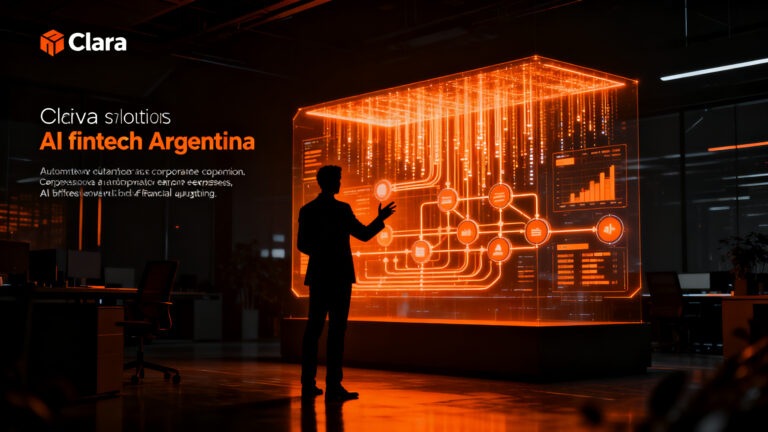 Llegada de la fintech Clara a Argentina, optimizando gastos corporativos con inteligencia artificial.