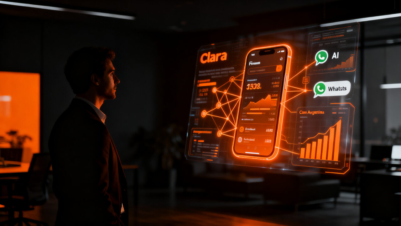 La fintech Clara llega a Argentina con IA para gestionar gastos corporativos y reintegros mediante WhatsApp, transformando la gestión financiera en startups.