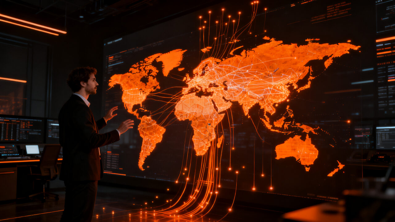 Rediseño de Cloudflare Radar enfocado en visualización de datos y UX para startups tecnológicas.