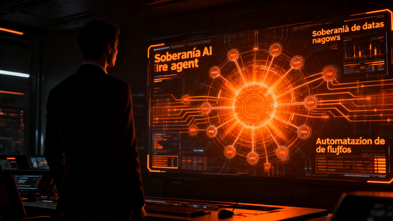 Plataforma agéntica de IA empresarial Cohere North 2 para automatización segura y soberanía de datos.