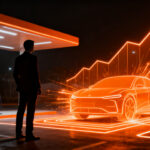 Crecimiento de la electromovilidad y venta de vehículos electrificados en Perú, representando el auge del mercado automotor sostenible.