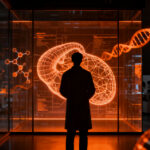 Investigadores de CrofaBiotech trabajando en edición genética para xenotrasplantes en Argentina, simbolizando la innovación en biotecnología.