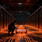 Infraestructura de data centers en España, representando la soberanía digital y el crecimiento de capacidad de cómputo para IA.