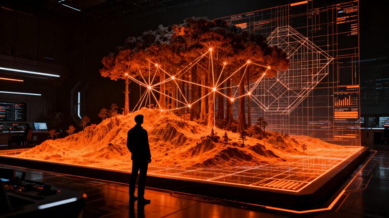 Mapa de alta precisión de DeepMind para combatir la deforestación y optimizar la gestión forestal con IA.