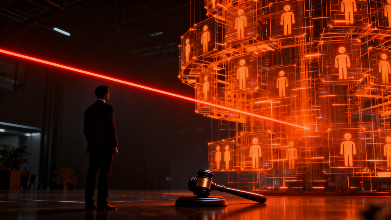 Responsabilidad legal de la IA tras la demanda a OpenAI en California, concepto de gobernanza y agentes autónomos.