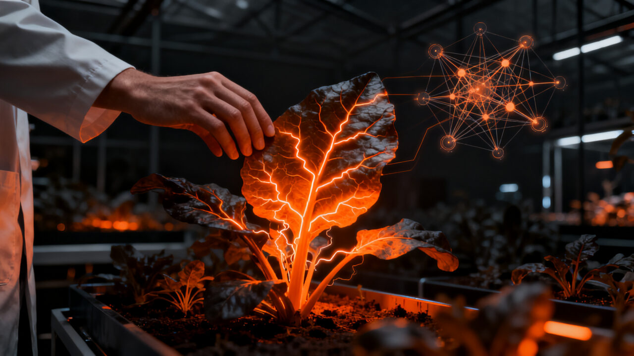 Innovación en agricultura de precisión con IA de Electric Plant para interpretar señales eléctricas de cultivos y ahorrar agua.