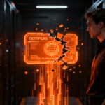 Ciberseguridad y certificados TLS comprometidos: profesional analizando vulnerabilidades en infraestructura digital.
